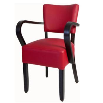 Gastronomie Stühle Mit Armlehne Rot