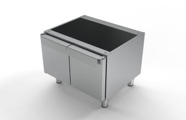 Unterschrank mit Tür 700 x 585 x 560 Untergestell für Snack 65er Serie