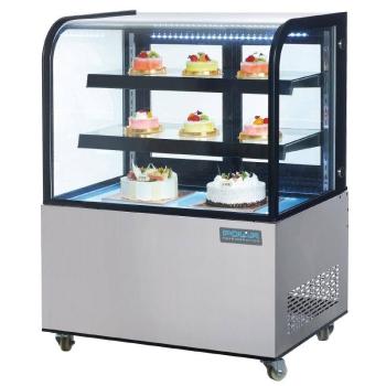 Preview: Polar Kuchenvitrine Kühlvitrine 270L