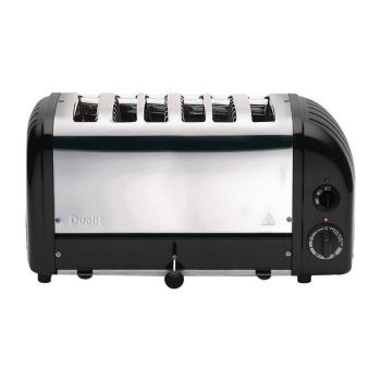 DUALIT TOASTER 60145 SCHWARZ 6 SCHLITZE