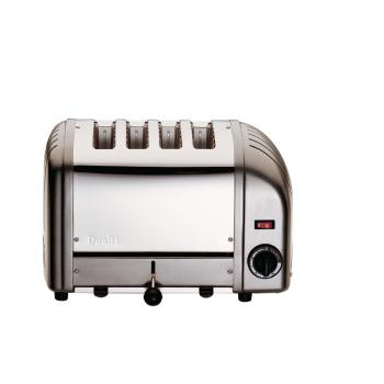 Dualit Toaster 40348 grau 4 Schlitze