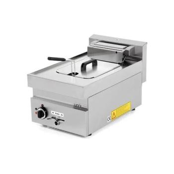 Preview: Gastronomie Elektro Fritteuse 10 Liter 7,5 kW Gastro Friteuse 400 x 650 x 410mm