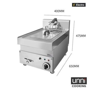 Preview: Gastro Elektrische Fritteuse 1x10L