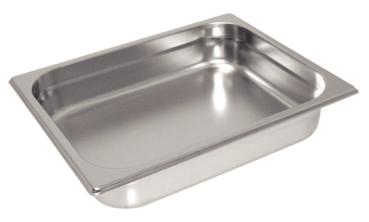 Vogue Edelstahl GN-Behälter GN1/2 100mm