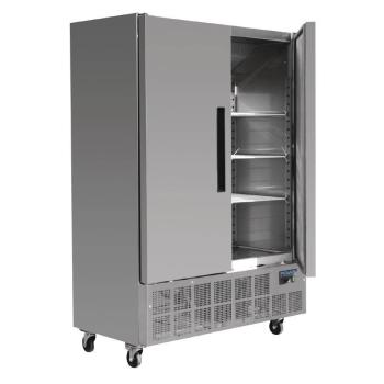 Gastro Edelstahl Kühlschrank B134 x T71cm Slimline