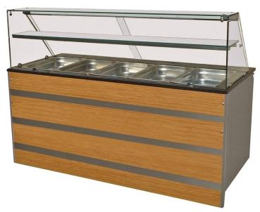 Dönertheke Salattheke 180 cm Lang professional für Gastronomiebereich