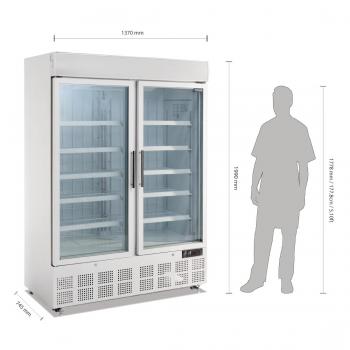 Preview: Polar Display Gefrierschrank 920 Liter
