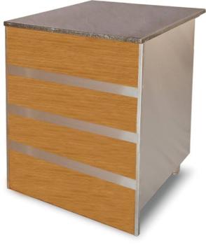 Kassentisch 800mm für Ihre Salattheke