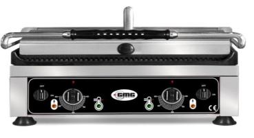 Preview: Kontaktgrill mit Doppel Thermostat Gegrillt Toastmaschine 51x50cm