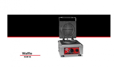 Preview: Waffeleisen American mit 1 feste Backplatte, 230 V KGW 06