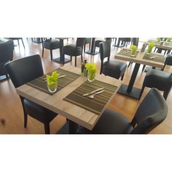 Preview: Gastronomie Stühle Schwarz für Restaurant, Hotel Gaststätten