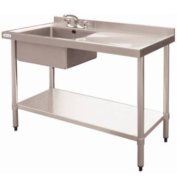 VOGUE SPÜLTISCH BECKEN LINKS