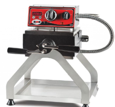 GMG Waffeleisen elektro Classico feste Platte, drehbar mit Timer