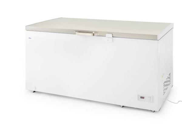 Tiefkühltruhe mit Aluminiumdeckel