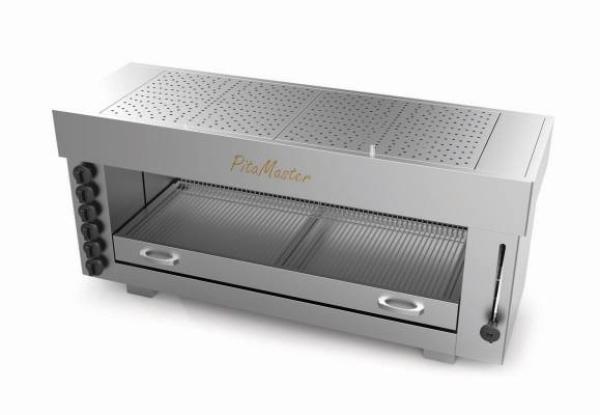 Gas Salamander / Pita Master 6 Brenner Überbackgerät GRILL