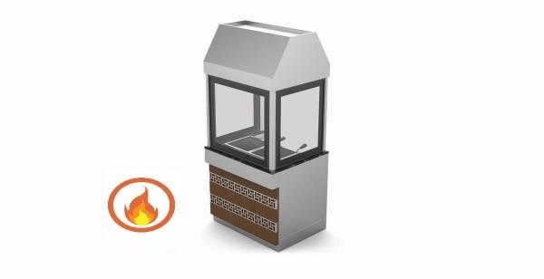 Holzkohlegrill 96 cm Ocakbasi Grill