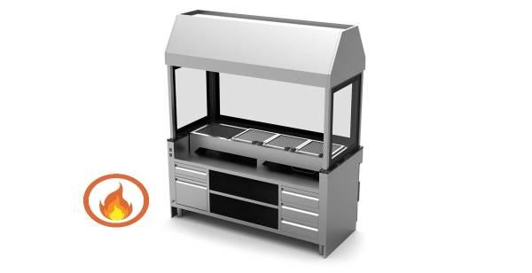 Holzkohlegrill 180 cm Ocakbasi Grill