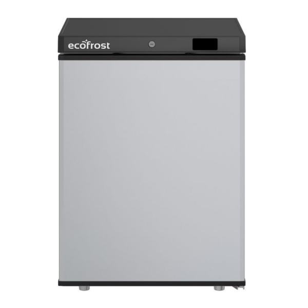 KÜHLSCHRANK EDELSTAHL 1 TÜR 200 LITER FÜR HOTEL BAR