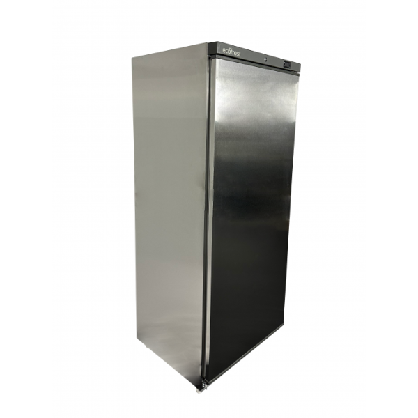 GASTRONOMIE TIEFKÜHLSCHRANK EDELSTAHL 1 TÜR 600 LITER