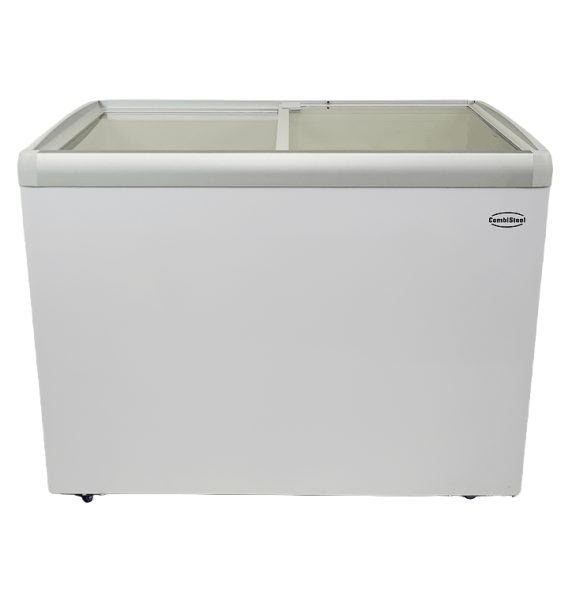 GASTRO TIEFKÜHLTRUHE GLASDECKEL LOTTE 336 LITER 104x66cm GEFRIERTRUHE