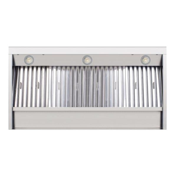 Dunstabzughaube 1200 mm breit Motor, Regler Wandhaube