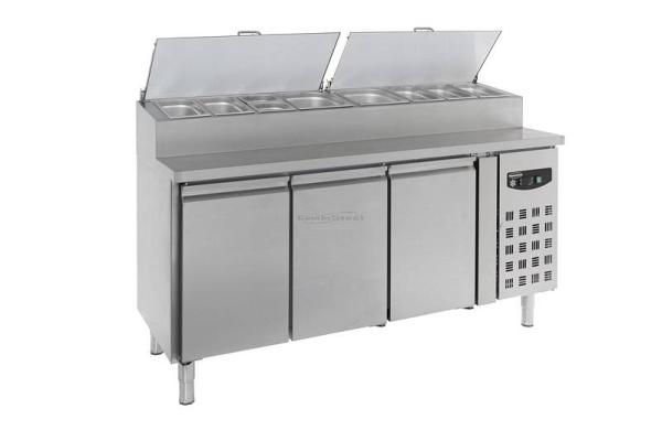 SALADETTE 3 TÜREN 8x1/3GN BEHÄLTER