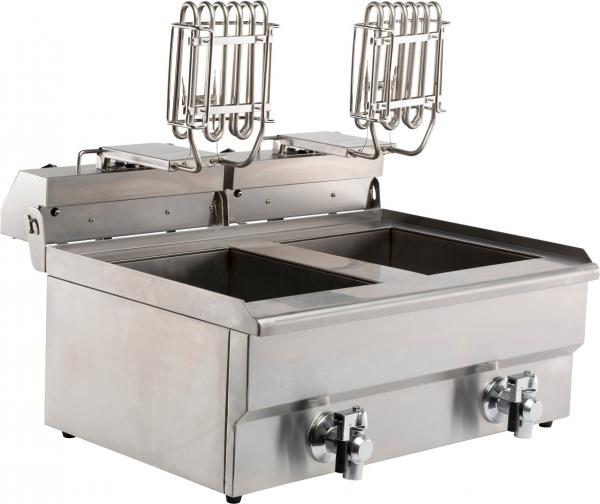 ELEKTRO TISCHFRITEUSE 2x8 LITER GASTRO FRITTEUSE