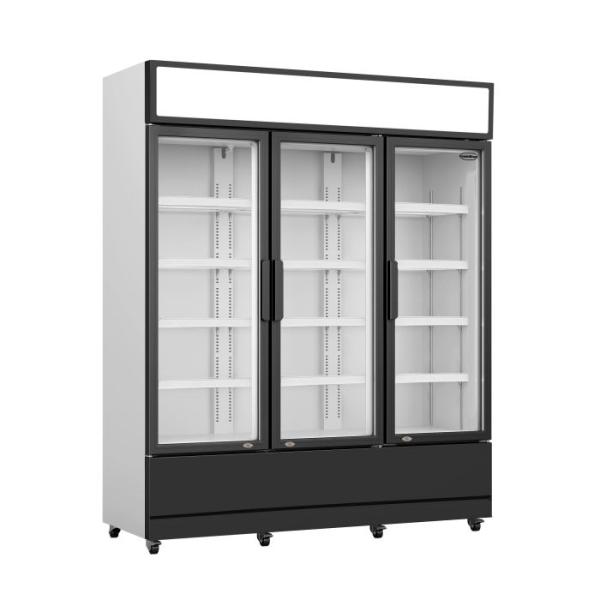 Gastronomie Kühlschrank mit 3 glastür Flaschenkühlschrank