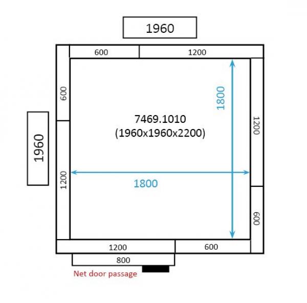 KÜHL UND FRIERZELL 1960x1960x2200