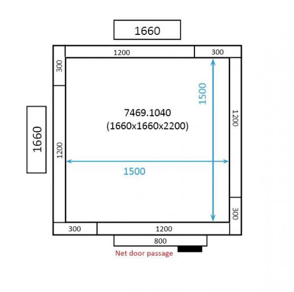 KÜHL UND FRIER ZELL 1660x1660x2200