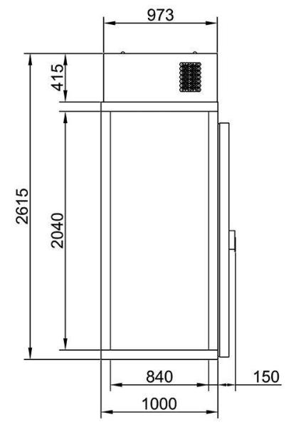 KÜHLHAUS MINI KÜHLZELL INKL. KÜHLAGGREGATE