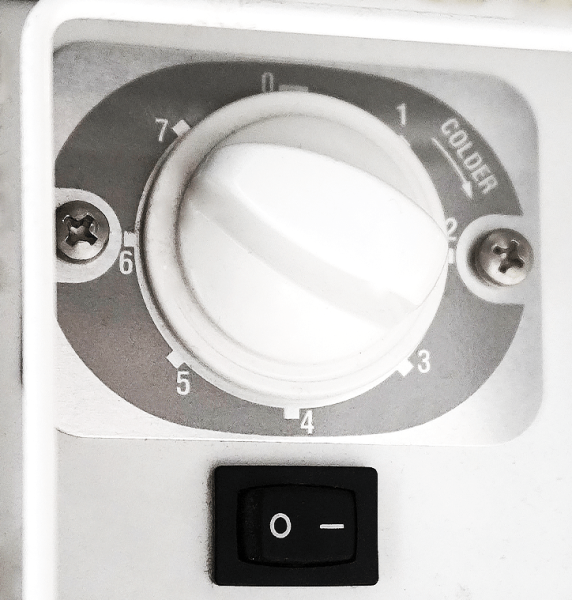 SPEISEEISVITRINE CURACAO für 10 x 5 Liter EISTHEKE EISVITRINE