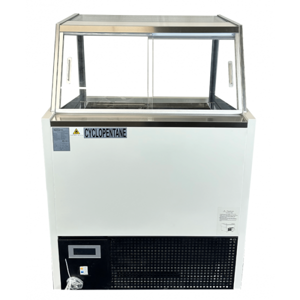 SPEISEISVITRINE KOMODO 6X5 Liter EISTHEKE EISVITRINE SPEISEEISVITRINE