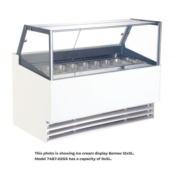 SPEISEISVITRINE PHUKET 9X5 Liter EISTHEKE EISVITRINE SPEISEEISVITRINE