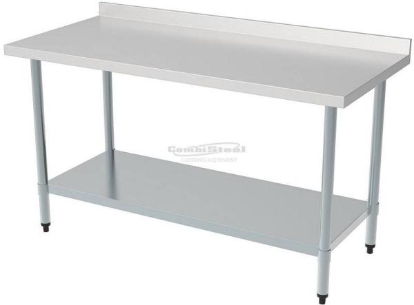 ARBEITSTISCH 70x70cm mit GRUNDBODEN und AUFKANTUNG