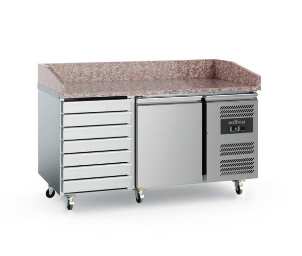 Pizzatheke mit 7 Schubladen 1500 mm breit