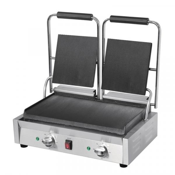 Buffalo doppelter Kontaktgrill glatt/glatt Toastmaschine