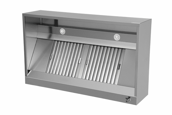 Kastenhaube B1200xD950xH400 für Gastronomie