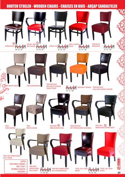 Gastronomie Stühle Braun für Restaurant, Hotel