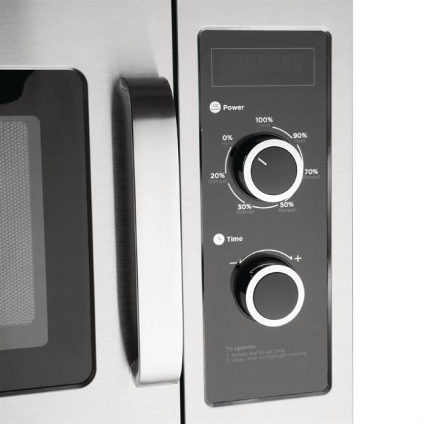Buffalo professionelle Mikrowelle manuell 34Ltr 1800W