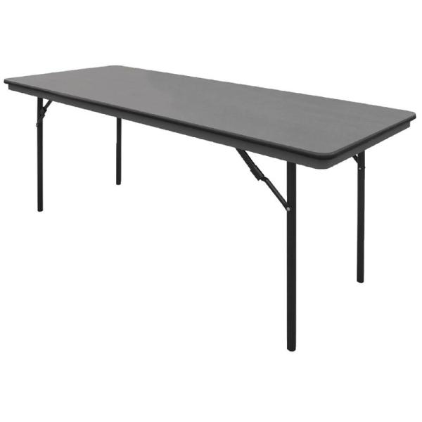 Bolero rechteckiger Klapptisch grau 183cm Lang Gartentisch, Partytisch