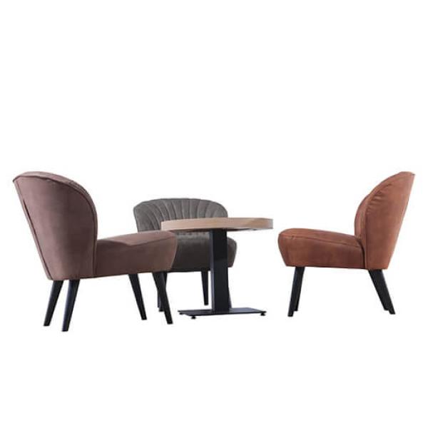 Lounge- & Cocktailsessel Cognac / Aperitif Sessel