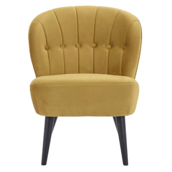 Lounge- & Cocktailsessel Ocker / Aperitif Sessel Leto