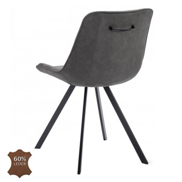 Gastronomie Stuhl Carmen – Vintage Graphit