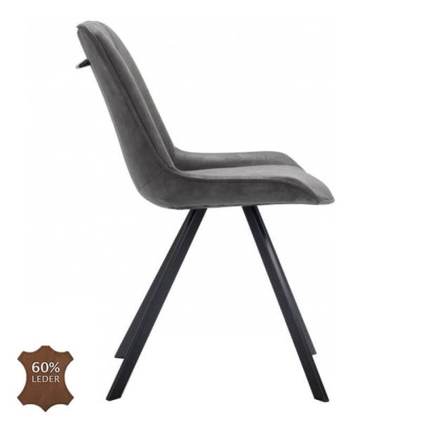 Gastronomie Stuhl Carmen – Vintage Graphit