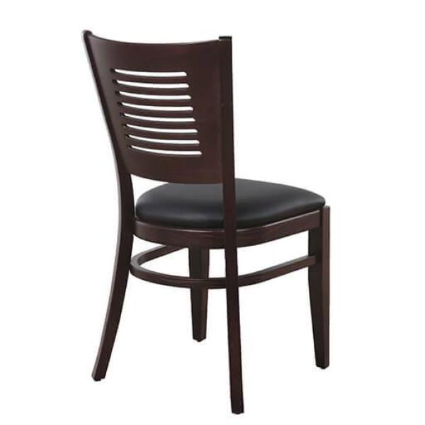 Gastronomie Stuhl Melisa schwarz für Restaurant, Imbiss