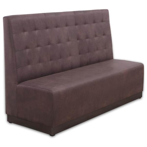 Gastronomie Sitzbank – NAPOLI – Mikrofaser 120x65x110