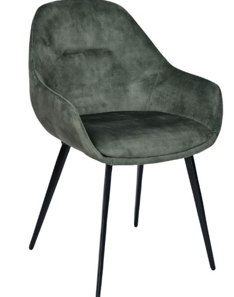 Gastronomie Sessel – OSLO – Olive Samt Gastro Stühle