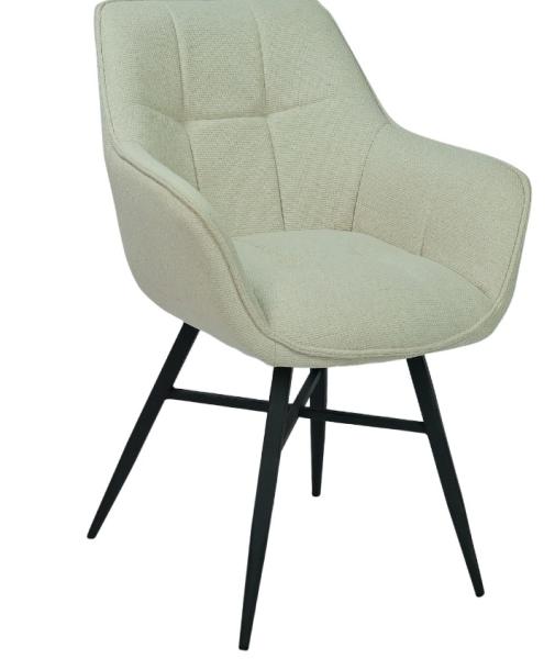 Gastronomie Stühle – ROCCA – Stoff Creme Gastro Sessel