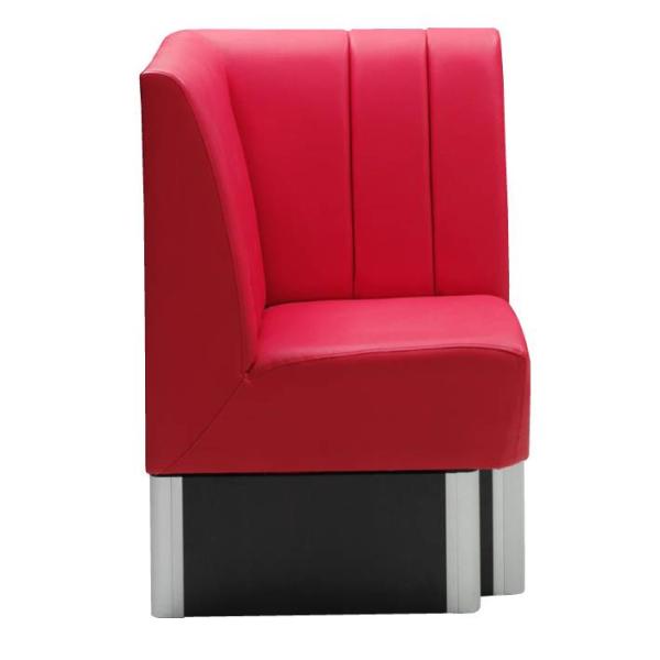 Gastro Safran eckbank Rot für Sitzbänke